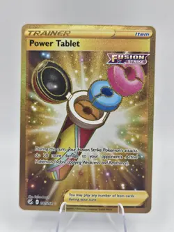 Power Tablet 281/264 NM/M SWSH Fusion Strike Gold Pokemon TCG - Image 1