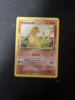 Charmander 46/102 - Pokemon TCG Base Set (1999) - Unlimited D54 - Image 1