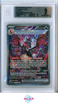 GLURAK EX POKEMON 224 2024 PALDEASSCHICKSALE - DEUTSCH BECKETT 9 - Image 1