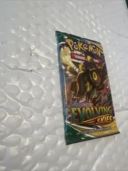 1x Evolving Skies Booster Pack Pokemon Factory Sealed (Umbreon ART) Unweighed 820650808777 - Image 2