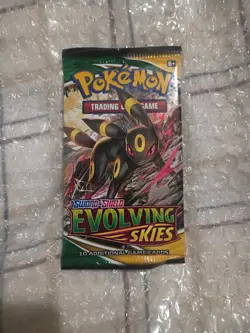 SEALED Pokemon Evolving Skies Booster Pack - Image 1