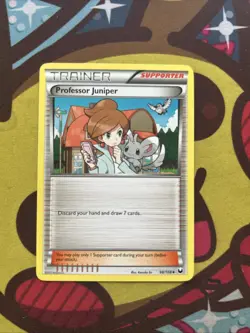 Pokemon Professor Juniper 98/108 - BW Dark Explorers - Non Holo - Excellent - Image 1
