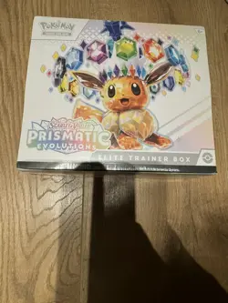 Pokemon Prismatic Evolutions Elite Trainer box ETB Sealed - Image 1