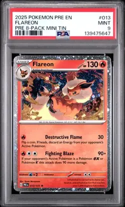 Pokemon Eeveelution Costco promo lot PSA (5 Slabs) - Image 4