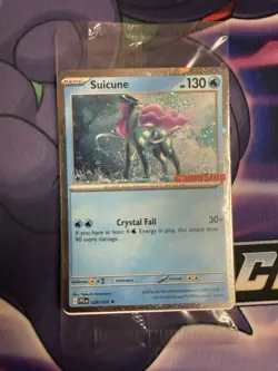Suicune - Phantasmal Flames 026/094 Sealed Gamestop Promo Pokemon Cosmos Holo - Image 1