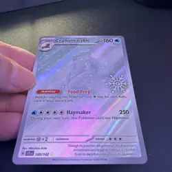 Pokemon TCG Crabominable 149/142 - Illustration Rare - Stellar Crown - NM - Image 2