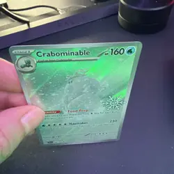 Pokemon TCG Crabominable 149/142 - Illustration Rare - Stellar Crown - NM - Image 4