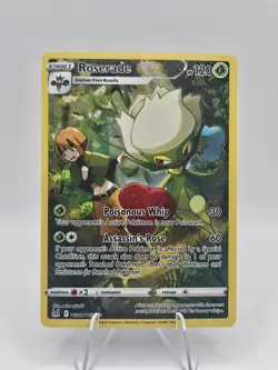 Pokemon TCG Roserade TG02/TG30 Lost Origin Sword & Shield Trainer Gallery - Image 1