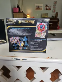 Pokemon Center Exclusive Mega Evolutions Elite Trainer Box ETB Factory Sealed - Image 3
