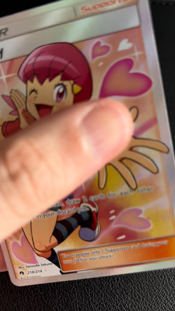 Whitney 214/214 Ultra Rare Holo Lost Thunder Pokemon TCG - NM/LP - Image 2