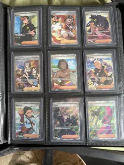 Pokemon TCG Collection Various Full Art Rares English And Japanese Binder - Image 3