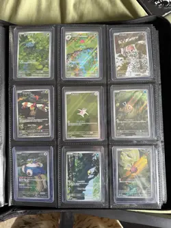 Pokemon TCG Collection Various Full Art Rares English And Japanese Binder - Image 5