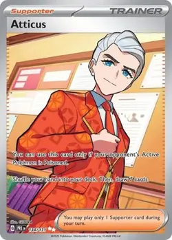 Atticus (#134/131) - Holofoil SV - Prismatic Evolutions LP Pokemon - Image 1