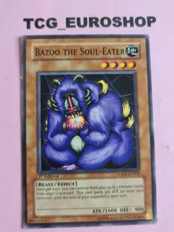 BAZOO THE SOUL-EATER ■ YUGIOH ■ SDDE ■ COMMON ■ 2008 ■ LP (+) #72 - Image 1