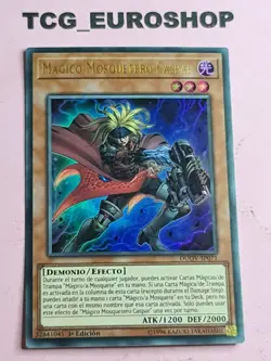 MAGICAL MUSKETEER CASPAR ● YUGIOH ● DUOV ● SPANISH ● 1st ● UR ● NM ● #2720 - Image 1