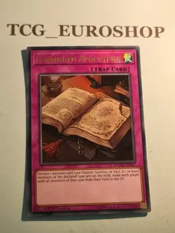 Forbidden Apocrypha▪YUGIOH▪DUDE▪2019▪ULTRA RARE▪ENGLISH▪NM #2914 - Image 1