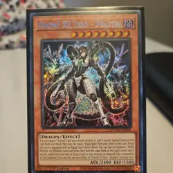 Yugioh! DoomZ XII Zero - Drastea DOOD-EN008 SECRET Doom of Dimensions on hand - Image 1