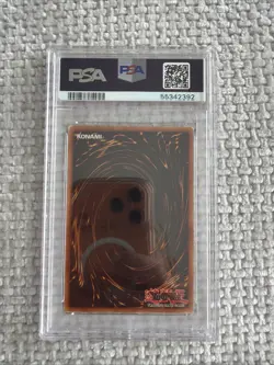 2002 YU-GI-OH! STARTER DECK: KAIBA #001 BLUE-EYES WHITE DRAGON A - E PSA 6 - Image 2