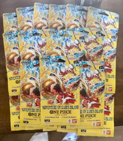 One Piece TCG OP15 Sleeved Booster Packs New & Sealed Adventure on Kami’s Island - Image 3
