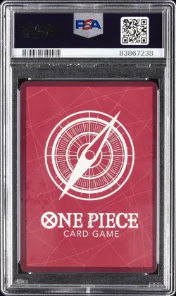 2023 ONE PIECE JPN OP04-KINGDOMS OF INTRIGUE ALTERNATE ART #039 REBECCA PSA 10 - Image 2