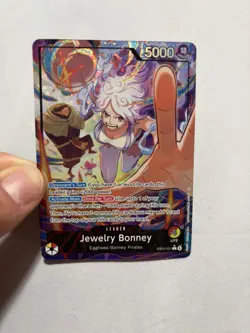 One Piece TCG OP15 -EB04 Jewelry Bonney Leader Alt Art EB04-001 NM - Image 1