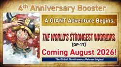 ONE PIECE OP17 SEALED CASE 12 BOOSTER BOX ENGLISH PREORDER 28/08 4TH ANNIVERSARY - Image 2