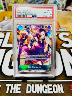 PSA 10 Boa Hancock One Piece Romance Dawn OP01-078 Alternate Art - Image 1