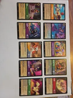 Disney Lorcana Lot Of 30 ( Sr, Rares, Foils) Foils First Picture - Image 2