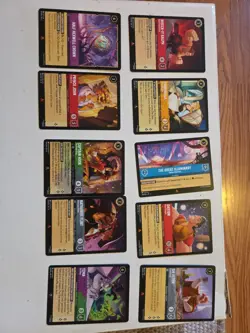 Disney Lorcana Lot Of 30 ( Sr, Rares, Foils) Foils First Picture - Image 3