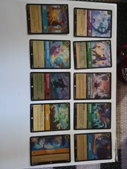Disney Lorcana Lot Of 30 ( Sr, Rares, Foils ) Foils First Picture - Image 1
