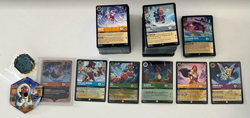 Disney Lorcana Winterspell Collection + Sapphire Pin and Lore Counter - Image 1