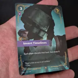 Invert Timelines 201/298 | Riftbound Origins OGN CCG | Epic - English - Image 4