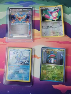 Amoonguss 13/135, Skitty 109/135, Manaphy #34, Victory Piece #130 Plasma Storm - Image 1