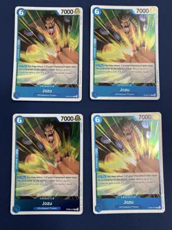 4 x Jozu OP08-047 R Two Legends Rare English - One Piece TCG Foil Playset - Image 1