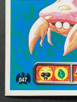 Parasect 047 Pokemon Sticker Seal Japanese Amada 1996 NINTENDO VERY RARE - Image 5