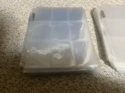 3 x 3 9 sleeve card pocket Pages Over 200 Total sheets Plus Pokemon Binder - Image 3
