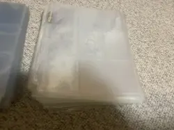 3 x 3 9 sleeve card pocket Pages Over 200 Total sheets Plus Pokemon Binder - Image 4