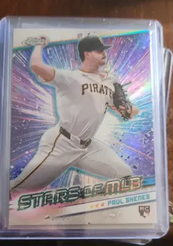 2024 Topps Update Series - Stars of Mlb Chrome Paul Skenes #CSMLB-64 (RC) - Image 1