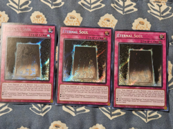 Eternal Soul (Platinum Secret Rare) x3 RA04-EN247 - 1st Edition Yugioh - Image 1