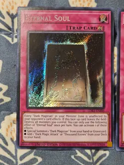 Eternal Soul (Platinum Secret Rare) x3 RA04-EN247 - 1st Edition Yugioh - Image 2