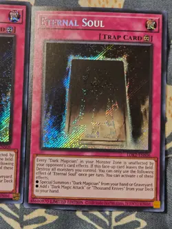 Eternal Soul (Platinum Secret Rare) x3 RA04-EN247 - 1st Edition Yugioh - Image 4