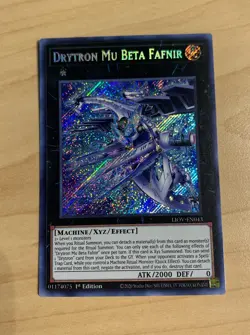 Yugioh -Drytron Mu Beta Fafnir - MP22-EN084 (Prismatic Secret Rare) - NM - Image 1