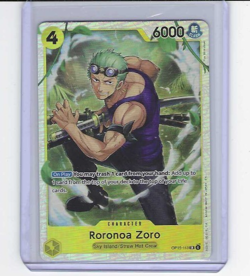One Piece OP15-113 Adventures on Kami's Island Roronoa Zoro English - Image 1