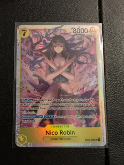 Nico Robin (055) EB03-055 Extra Booster: One Piece Heroines Edition TCG SR Foil - Image 1