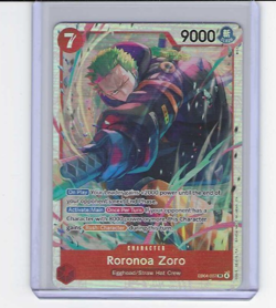 One Piece EB04-007 Adventures on Kami's Island Roronoa Zoro English - Image 1