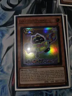 JUSH-EN018 Lollipo☆Yummy Ultra Rare 1st Ed YuGiOh - Image 1