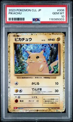 Pokemon Pikachu Promo Classic Charizard Holo 008/032 Japanese PSA 10 2023 Card - Image 1