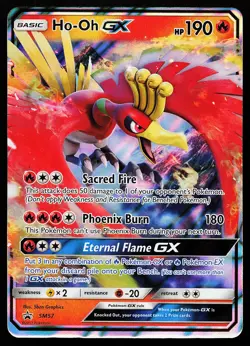 Ho-Oh GX SM57 Holo Sun & Moon Promo Pokemon Card - Image 1