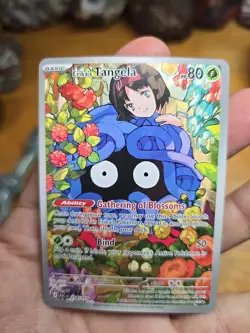 Pokemon TCG Erika’s Tangela 218/217 Ascended Heroes Illustration Rare NM Card - Image 1