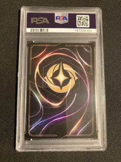 2025 DISNEY LORCANA EN D23 CARD IAGO OUT OF REACH PROMO #8 PSA 10 !!!LOW POP!!! - Image 2